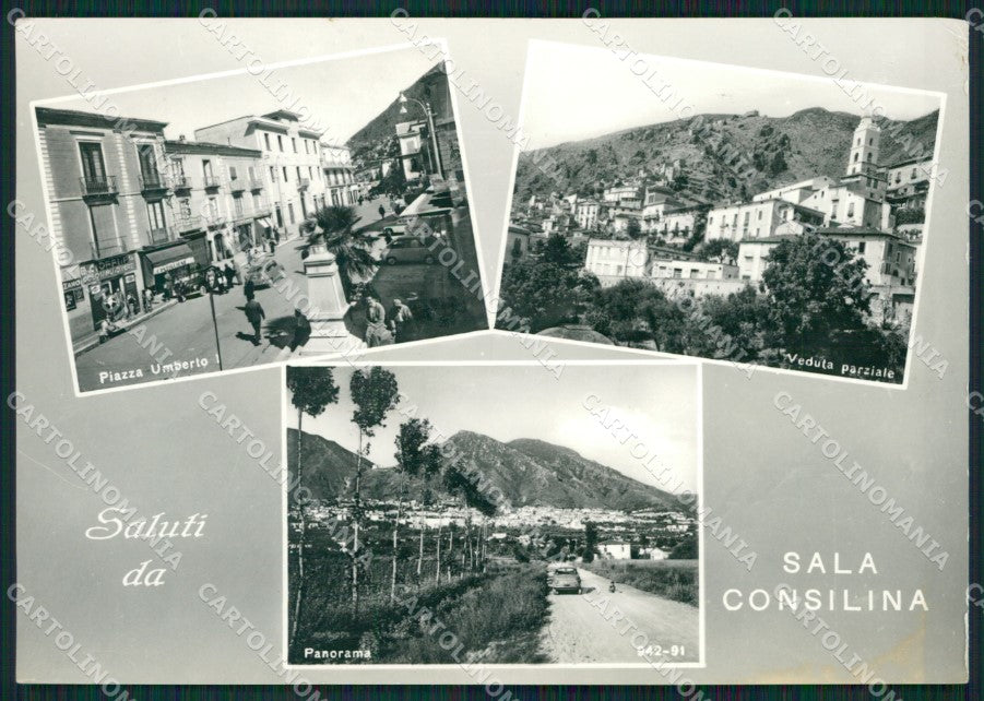 Salerno Sala Consilina Saluti da PIEGHINA Foto FG cartolina ZKM7297 – fronte