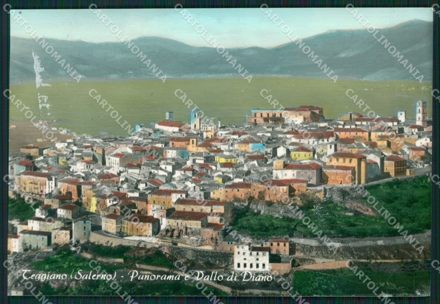 Salerno Teggiano Foto FG cartolina ZKM7301 – fronte