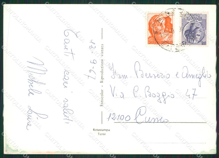 Salerno Ravello Foto FG cartolina ZKM7303 – retro