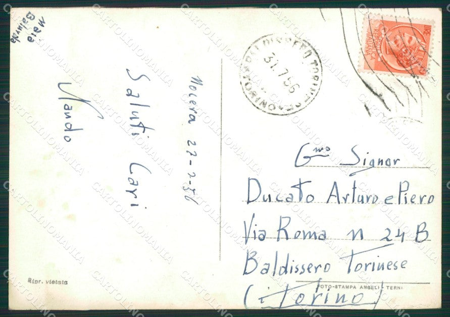 Salerno Nocera Saluti da Foto FG cartolina ZKM7309 – retro
