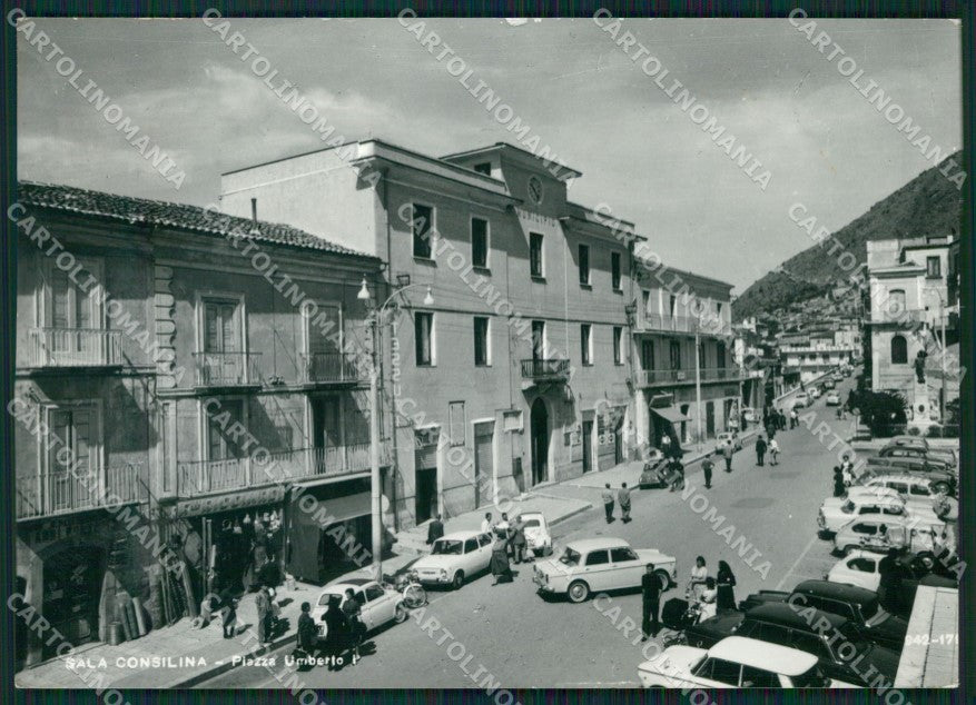 Salerno Sala Consilina Auto Foto FG cartolina ZKM7321 – fronte