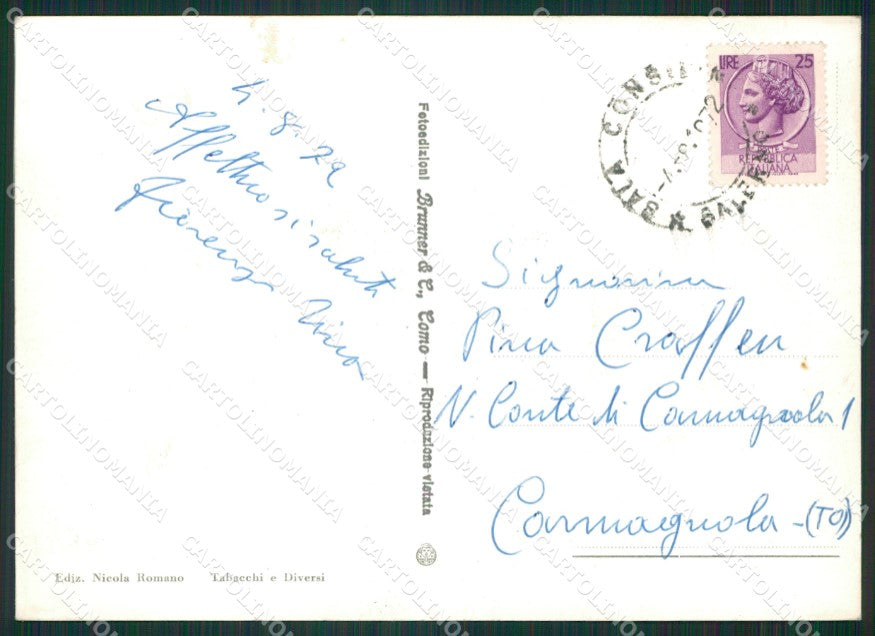 Salerno Sala Consilina Auto Foto FG cartolina ZKM7321 – retro