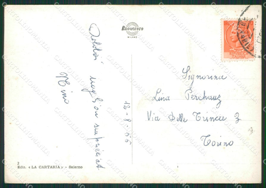 Salerno Città Foto FG cartolina ZKM7324 – retro
