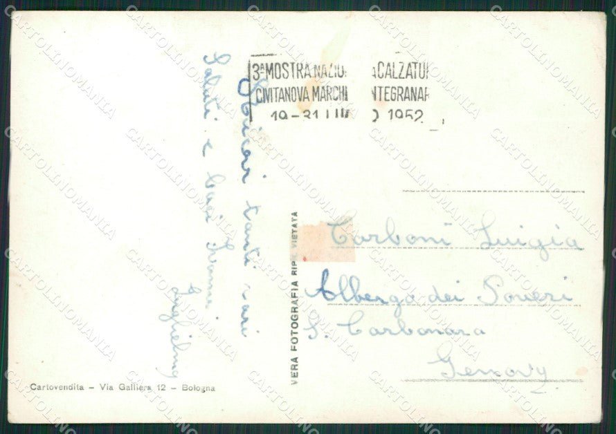 Bologna Città PIEGHINA Foto FG cartolina ZKM7330 – retro
