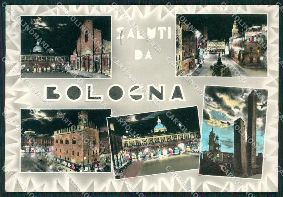 Bologna Città Saluti da ABRASA Foto FG cartolina ZKM7335 – fronte