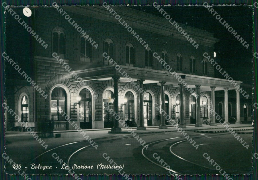 Bologna Città Stazione Foto FG cartolina ZKM7336 – fronte