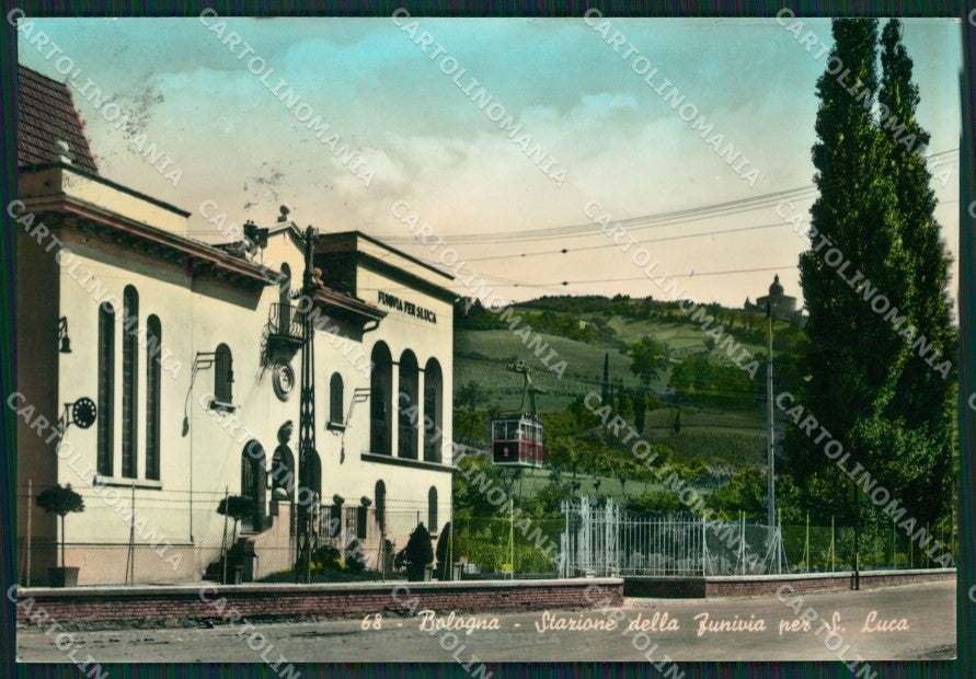 Bologna Città Funivia San Luca Foto FG cartolina ZKM7338 – fronte