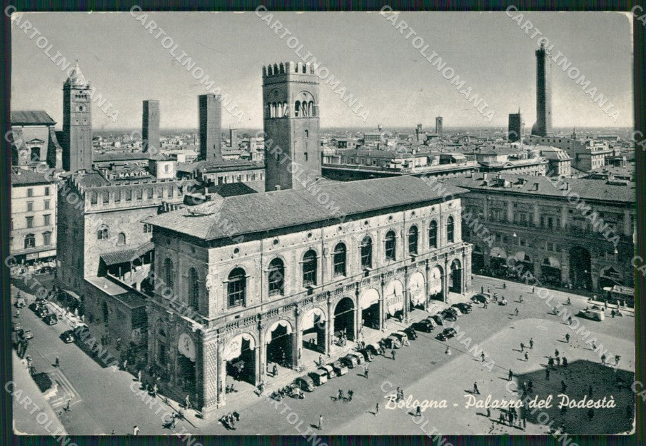 Bologna Città Palazzo del Podestà Foto FG cartolina ZKM7340 – fronte