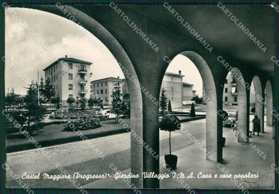 Bologna Castel Maggiore PIEGATA Foto FG cartolina ZKM7348 – fronte