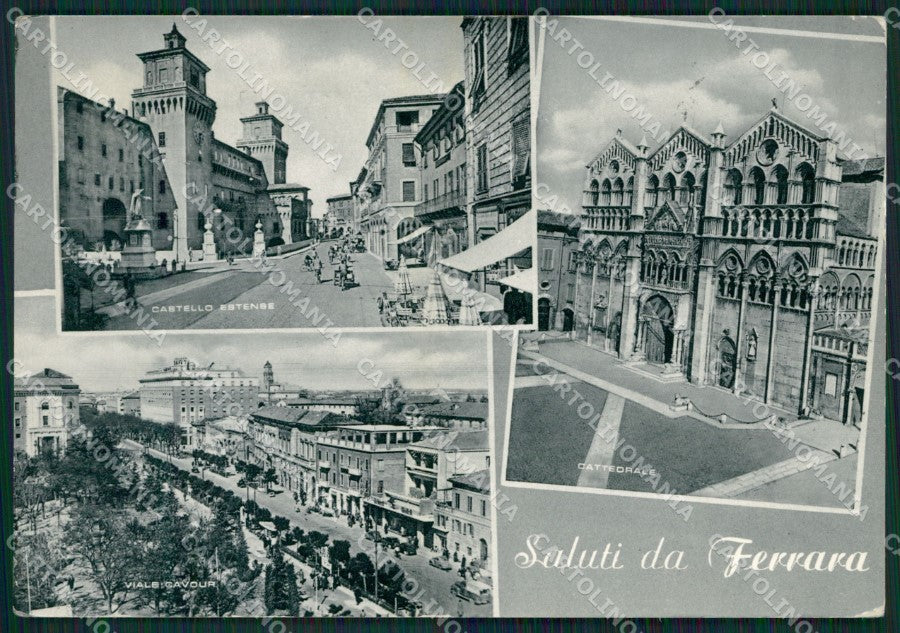 Ferrara Città Saluti da Foto FG cartolina ZKM7353 – fronte