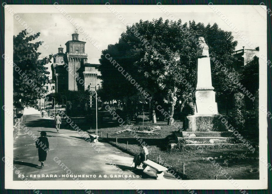 Ferrara Città Garibaldi PIEGHINA Foto FG cartolina ZKM7359 – fronte