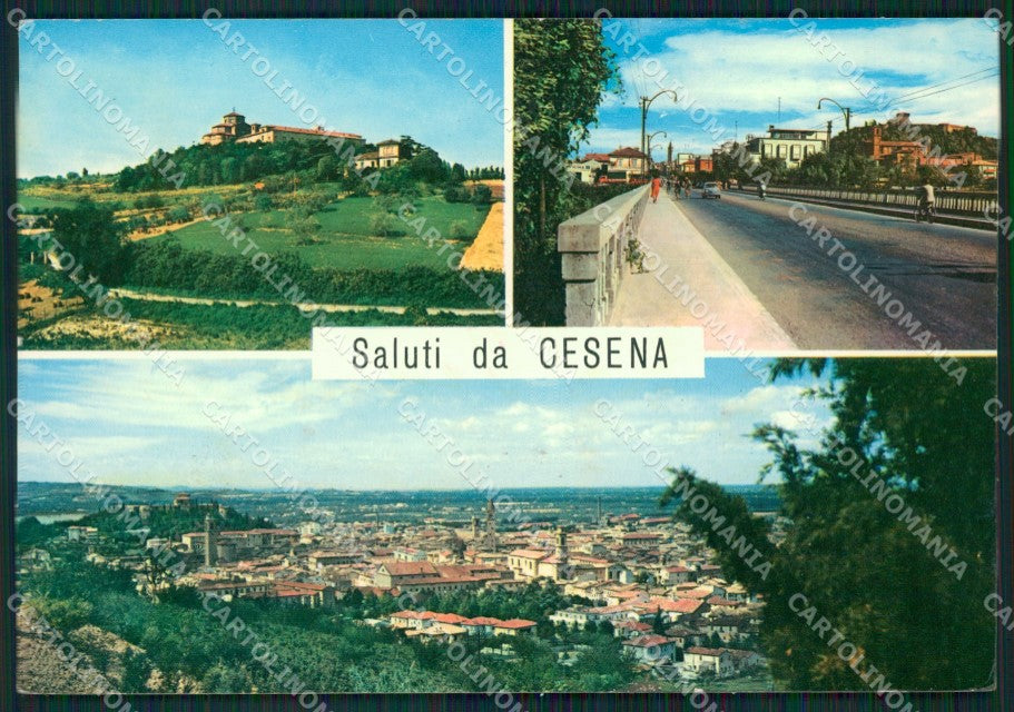 Forlì Cesena Saluti da Foto FG cartolina ZKM7370 – fronte