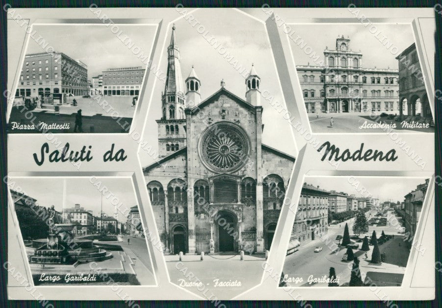 Modena Città Saluti da Foto FG cartolina ZKM7377 – fronte