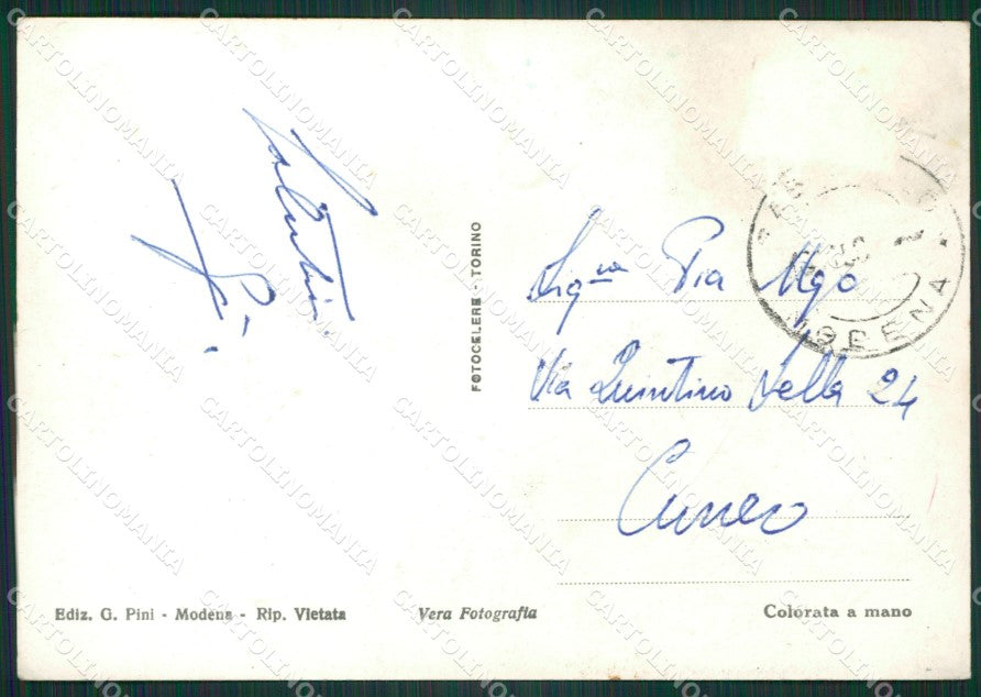 Modena Sassuolo Foto FG cartolina ZKM7385 – retro