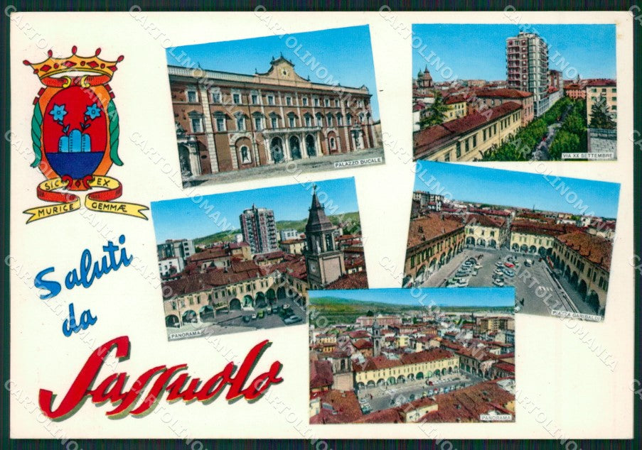 Modena Sassuolo Saluti da Foto FG cartolina ZKM7388 – fronte