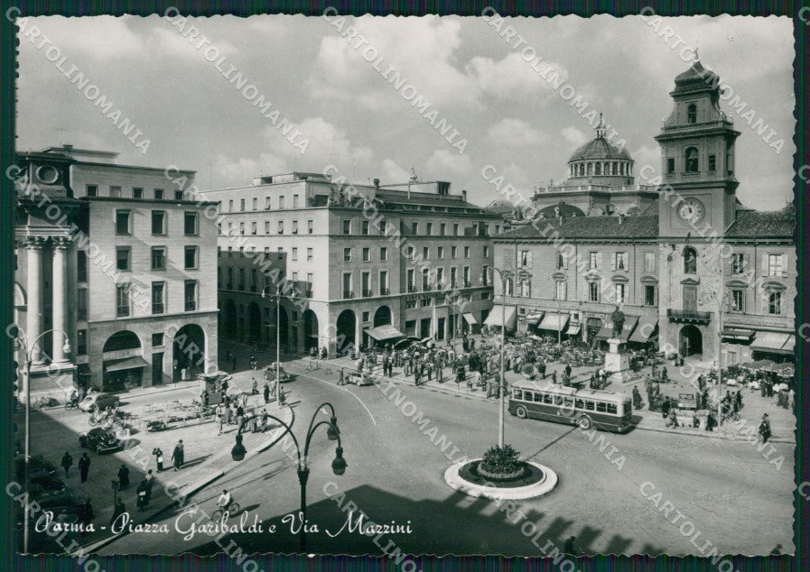 Parma Città Filovia Foto FG cartolina ZKM7392 – fronte