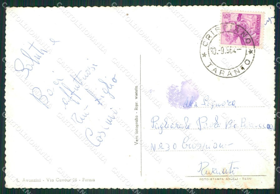 Parma Città Foto FG cartolina ZKM7393 – retro