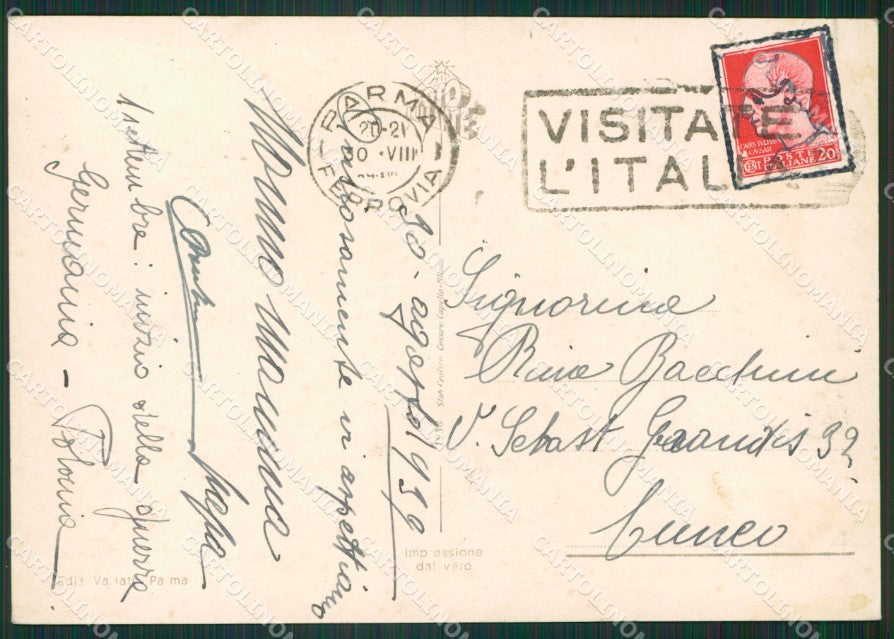 Parma Città Auto Foto FG cartolina ZKM7395 – retro