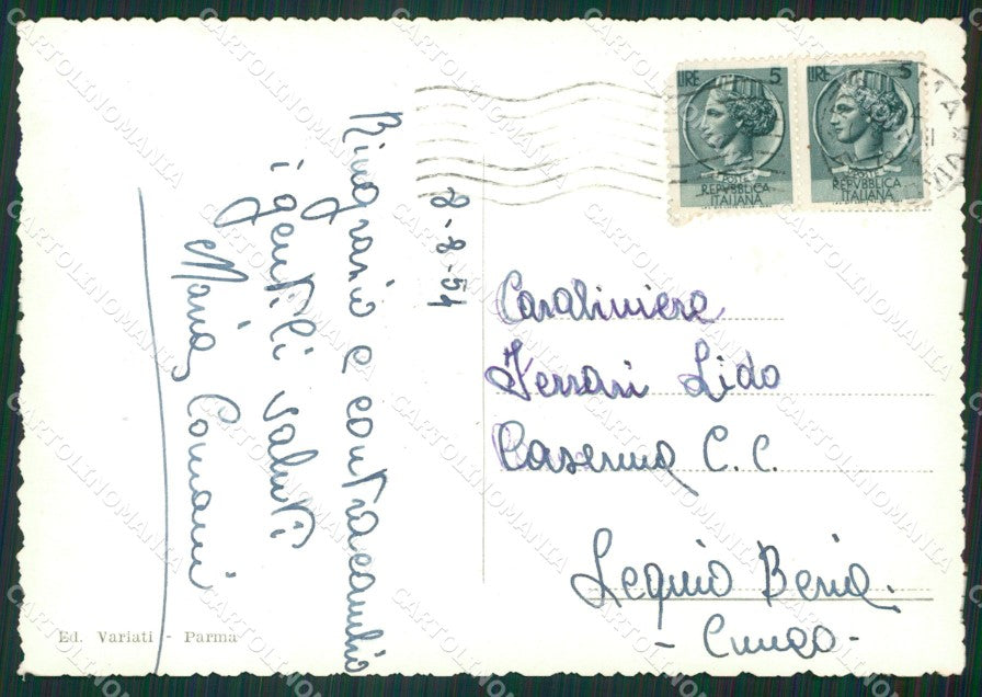 Parma Città Saluti da Foto FG cartolina ZKM7404 – retro