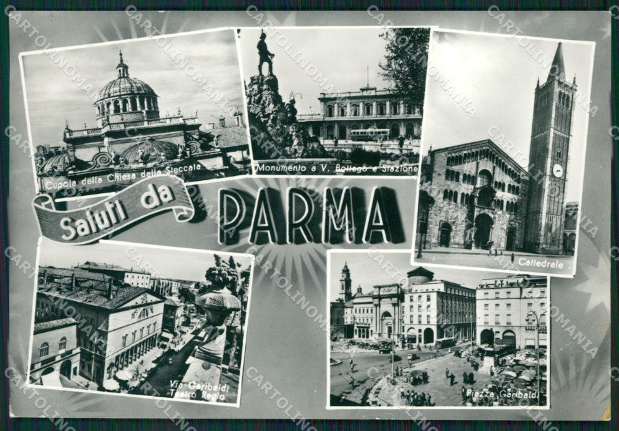 Parma Città Saluti da PIEGA Foto FG cartolina ZKM7405 – fronte