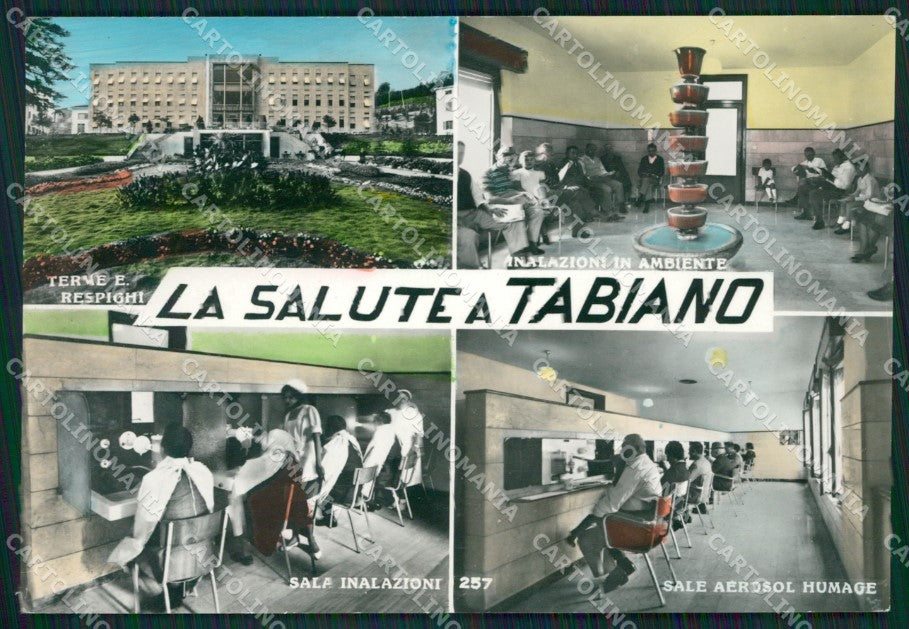 Parma Salsomaggiore Tabiano Saluti da Foto FG cartolina ZKM7407 – fronte