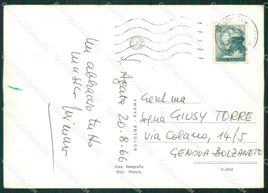 Parma Busseto Verdi Foto FG cartolina ZKM7421 – retro