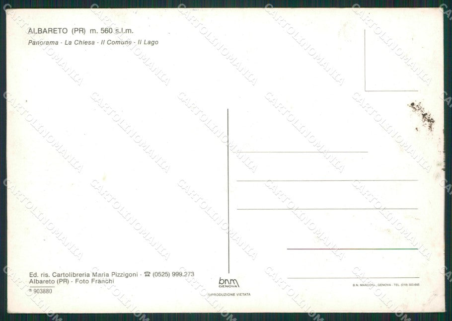 Parma Albareto Saluti da Foto FG cartolina ZKM7422 – retro