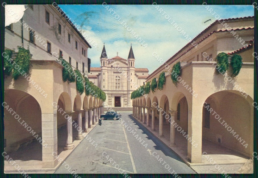 Perugia Cascia ABRASA Foto FG cartolina ZKM7435 – fronte