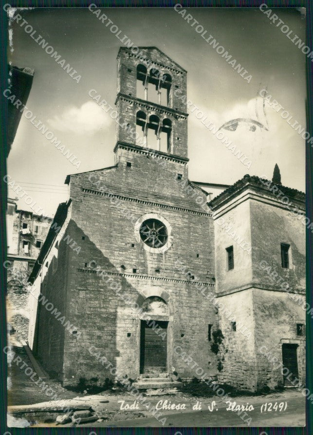Perugia Todi Foto FG cartolina ZKM7437 – fronte