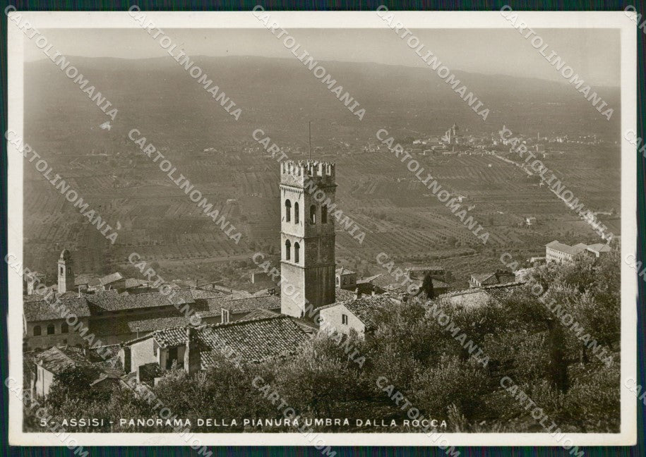 Perugia Assisi Foto FG cartolina ZKM7440 – fronte