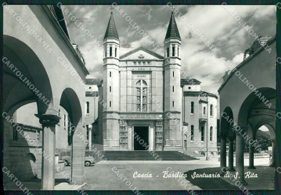 Perugia Cascia Santuario Santa Rita Foto FG cartolina ZKM7444 – fronte