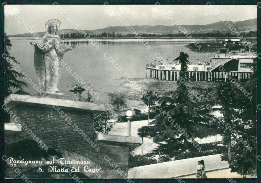 Perugia Passignano sul Trasimeno Foto FG cartolina ZKM7448 – fronte
