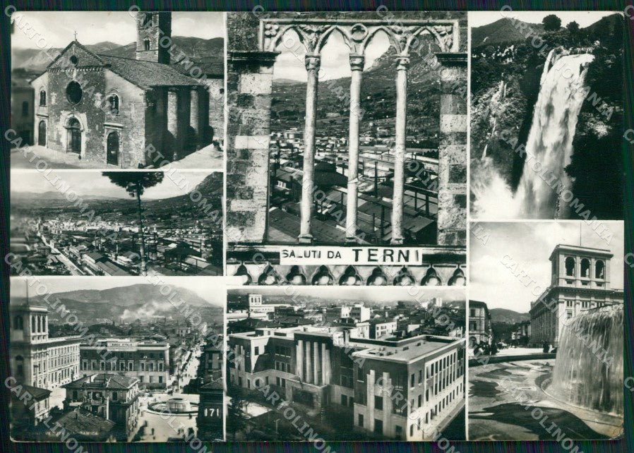 Terni Città Saluti da Foto FG cartolina ZKM7461 – fronte