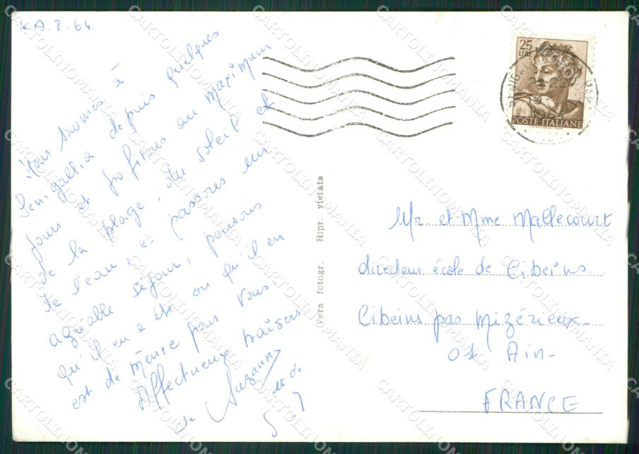 Ancona Senigallia MACCHIA Foto FG cartolina ZKM7464 – retro