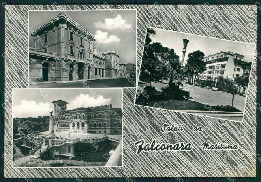 Ancona Falconara Marittima Saluti da ABRASA Foto FG cartolina ZKM7479 – fronte