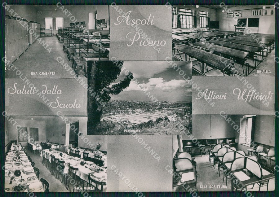 Ascoli Piceno Città Militari Foto FG cartolina ZKM7484 – fronte