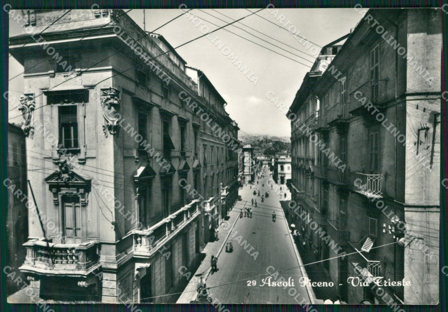 Ascoli Piceno Città ABRASA Foto FG cartolina ZKM7485 – fronte