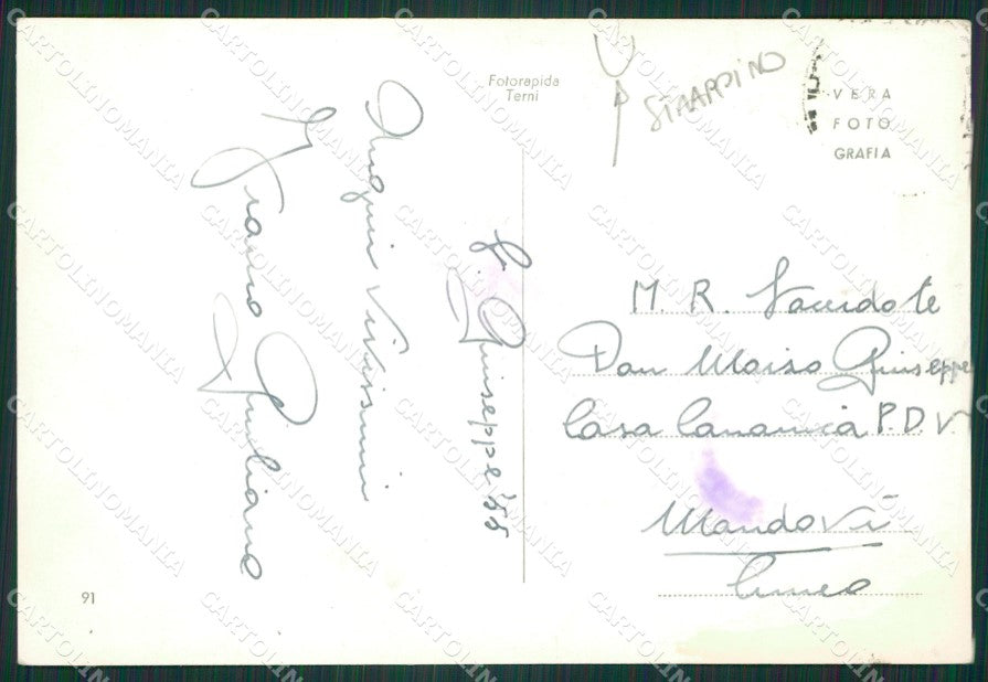 Ascoli Piceno Città STRAPPINO Foto FG cartolina ZKM7488 – retro