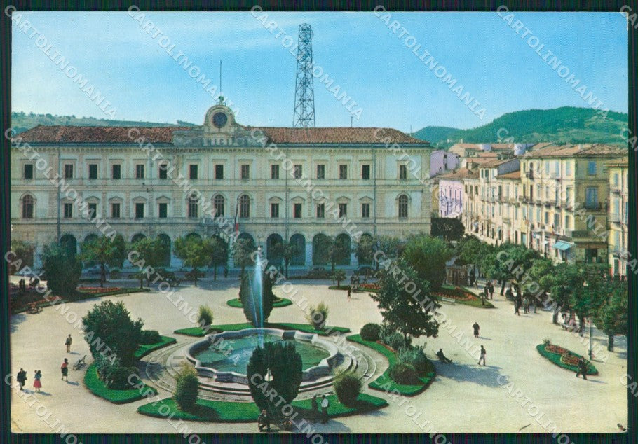 Campobasso Città Fontana Foto FG cartolina ZKM7494 – fronte
