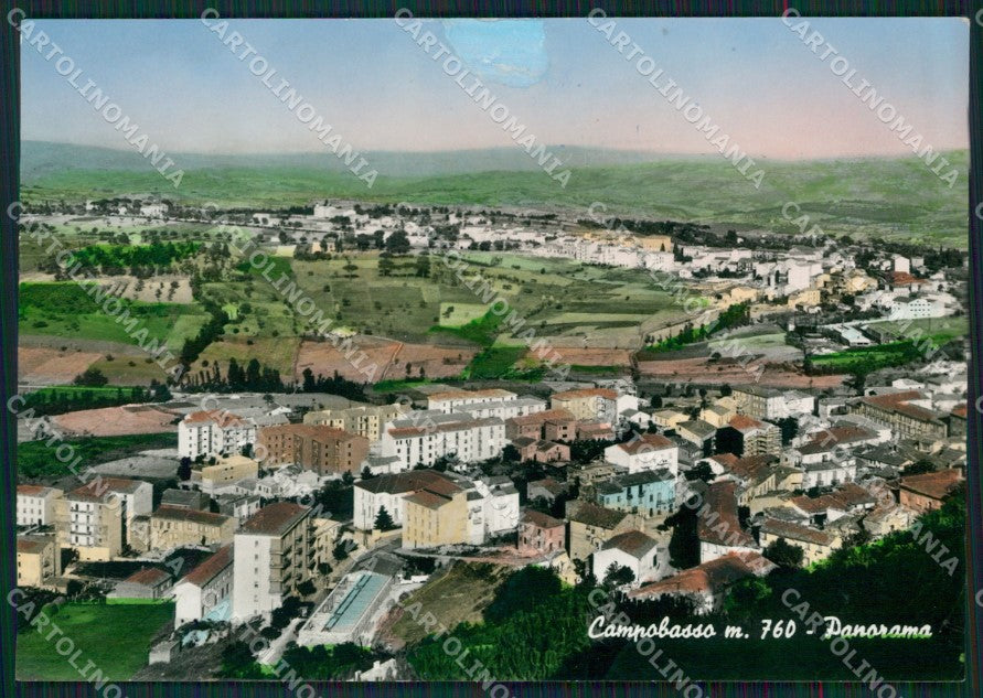 Campobasso Città RESTAURATA Foto FG cartolina ZKM7502 – fronte