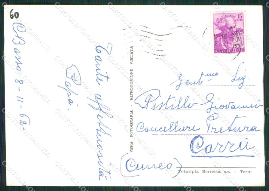 Campobasso Città Foto FG cartolina ZKM7504 – retro