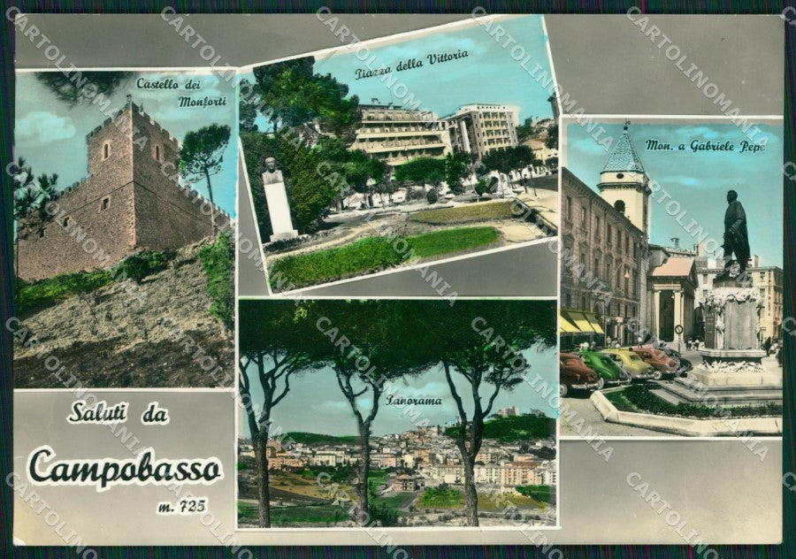 Campobasso Città Saluti da Foto FG cartolina ZKM7507 – fronte