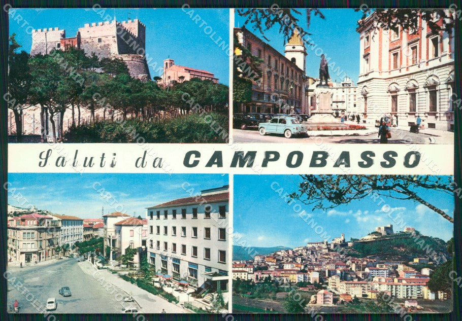 Campobasso Città Saluti da ABRASA Foto FG cartolina ZKM7509 – fronte