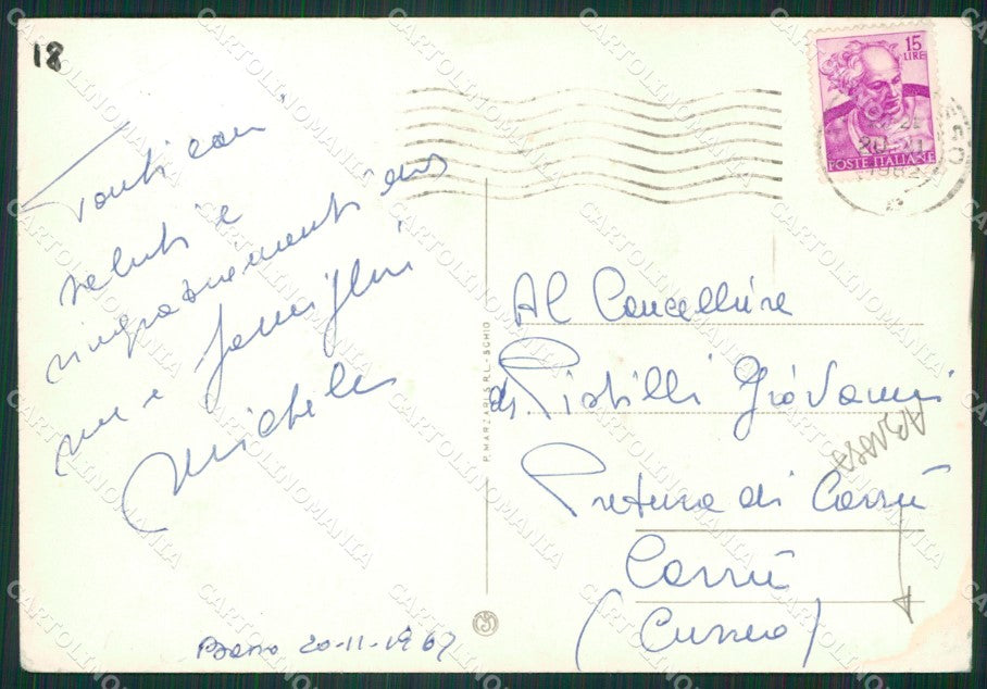 Campobasso Città Saluti da ABRASA Foto FG cartolina ZKM7509 – retro