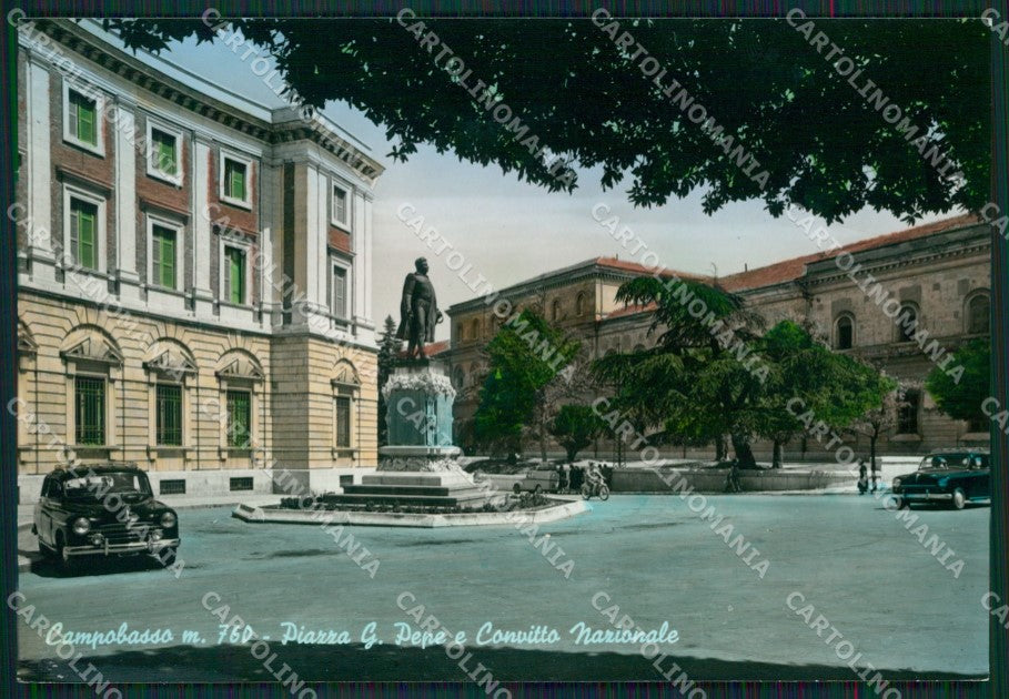 Campobasso Città Auto Foto FG cartolina ZKM7516 – fronte