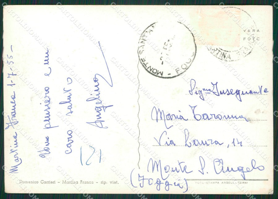 Taranto Martina Franca Foto FG cartolina ZKM7520 – retro