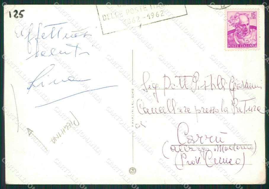 Campobasso Città Saluti da PIEGHINA Foto FG cartolina ZKM7530 – retro