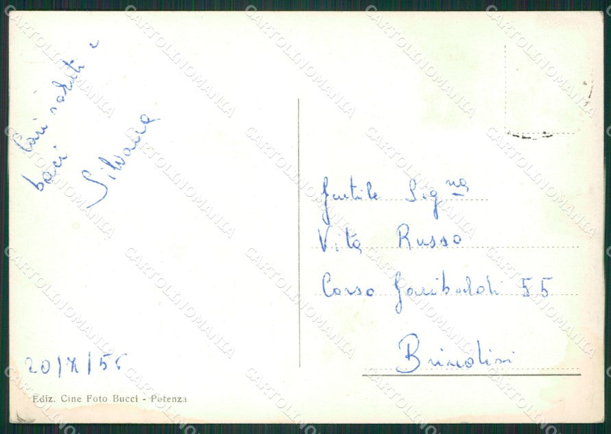Potenza Città Teatro Auto Foto FG cartolina ZKM7537 – retro