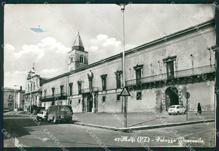 Potenza Melfi Auto ABRASA Foto FG cartolina ZKM7542 – fronte