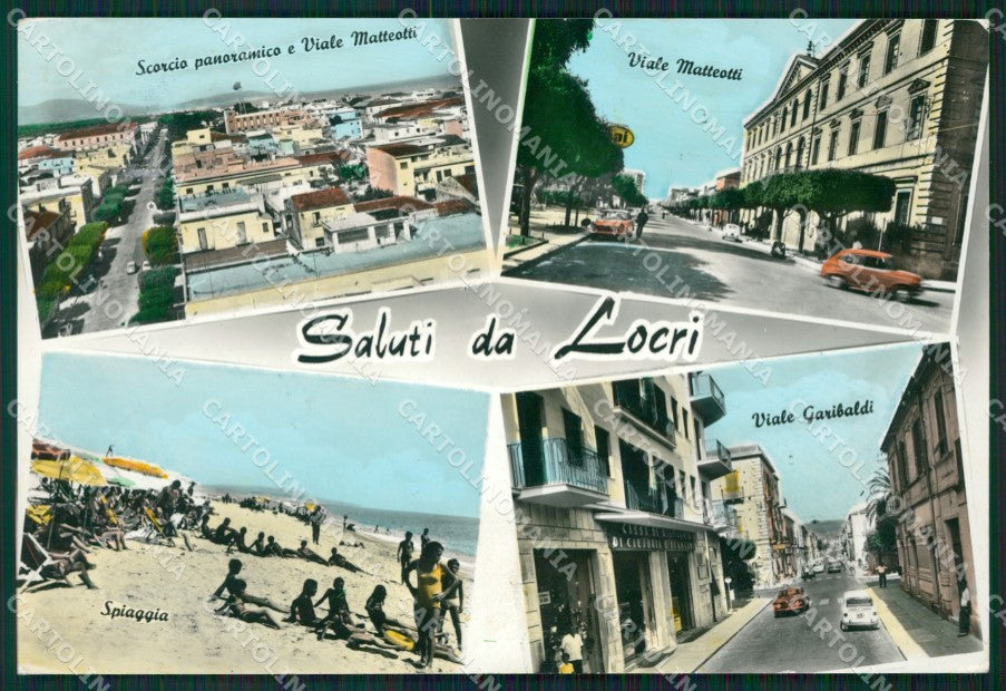 Reggio Calabria Locri Saluti da Foto FG cartolina ZKM7558 – fronte